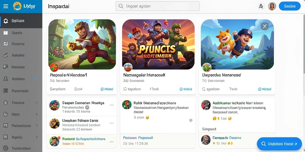 Tampilan awal permainan yang menakjubkan.