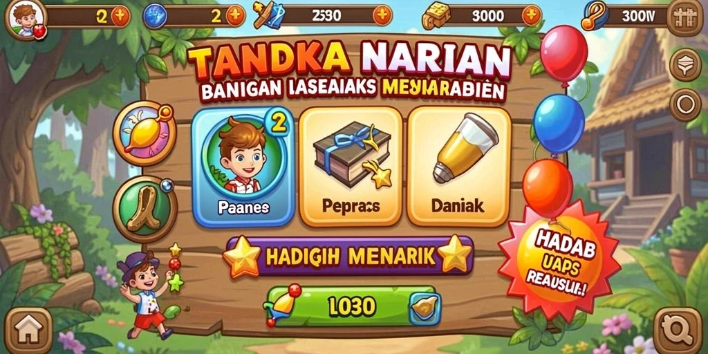 Tampilan antarmuka yang menarik dan mudah digunakan.