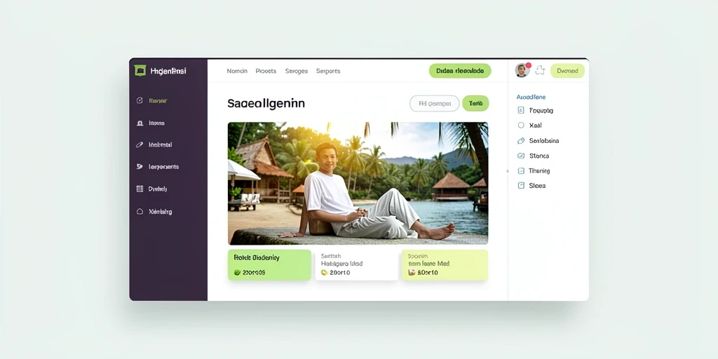 Tampilan antarmuka aplikasi yang menarik dan user-friendly.