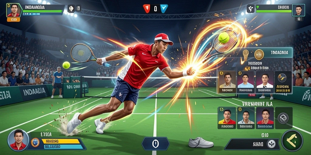 Screenshot aplikasi IDR77 menunjukkan antarmuka yang menarik.