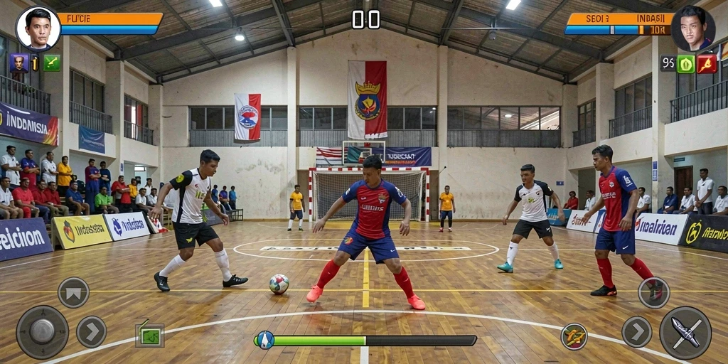 Tampilan grafis yang memukau dan interaktif.