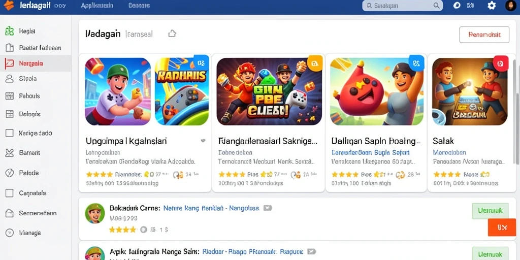 Tampilan antarmuka yang menarik dan mudah dinavigasi.