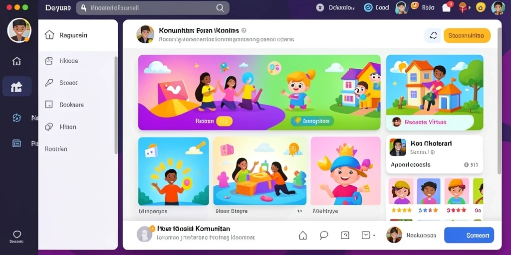 Tampilan antarmuka yang menarik dan mudah digunakan.