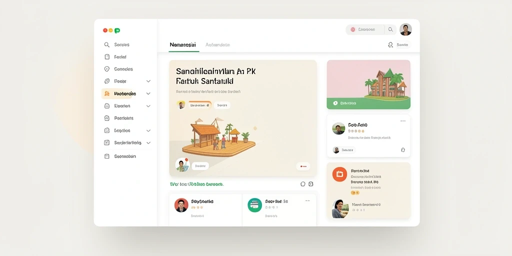 Tampilan antarmuka yang user-friendly dan menarik.