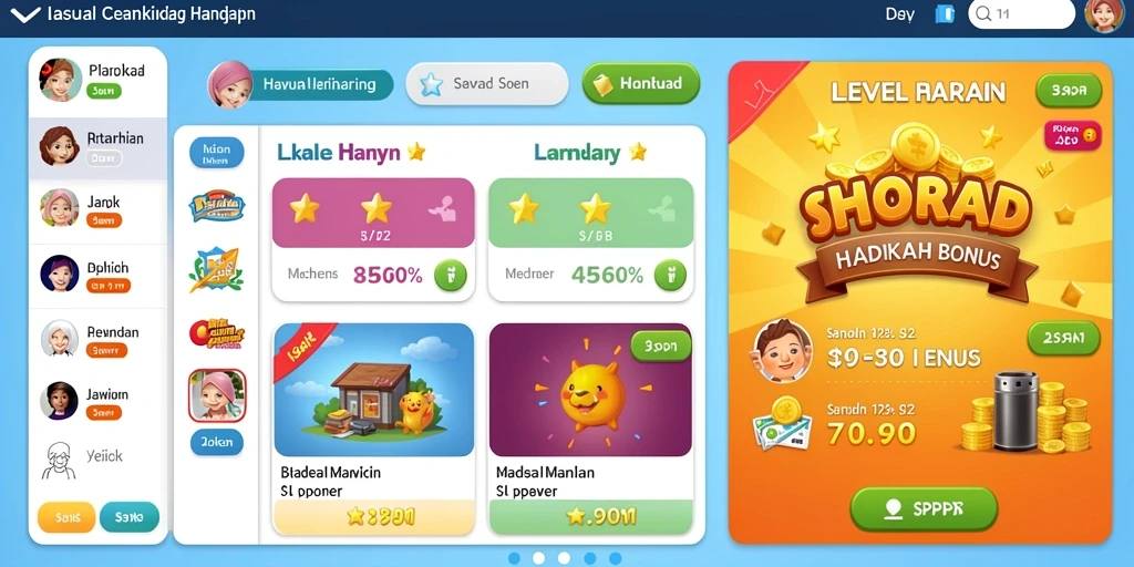 Tampilan utama aplikasi MERAHTOTO yang menarik.