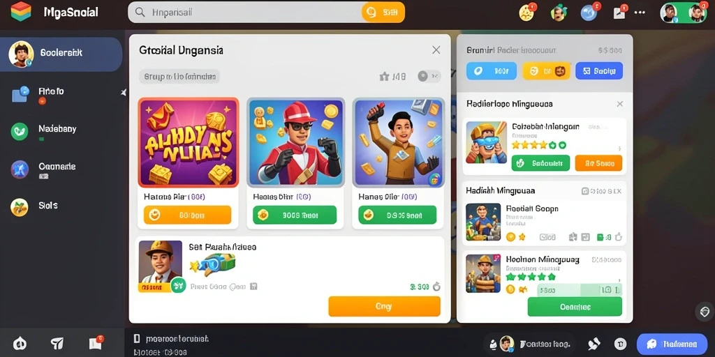 Tampilan antarmuka yang user-friendly dan intuitif.