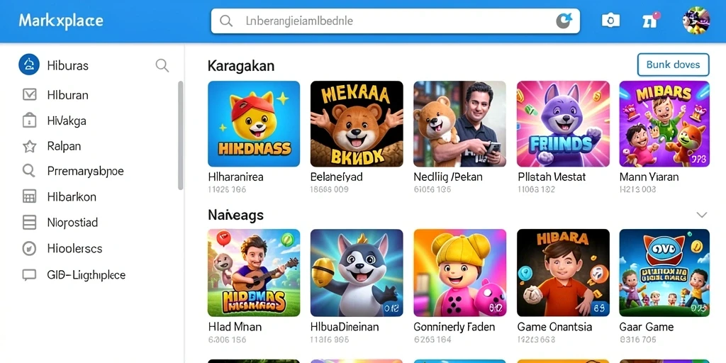 Tampilan antarmuka utama RAJACUAN yang menarik.