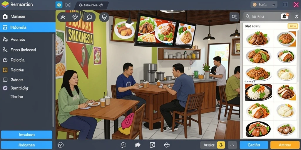 Tampilan antarmuka yang menarik dan mudah digunakan.