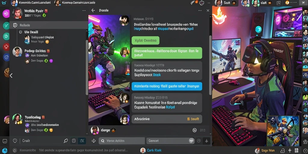 Tampilan karakter yang menarik di dalam game.