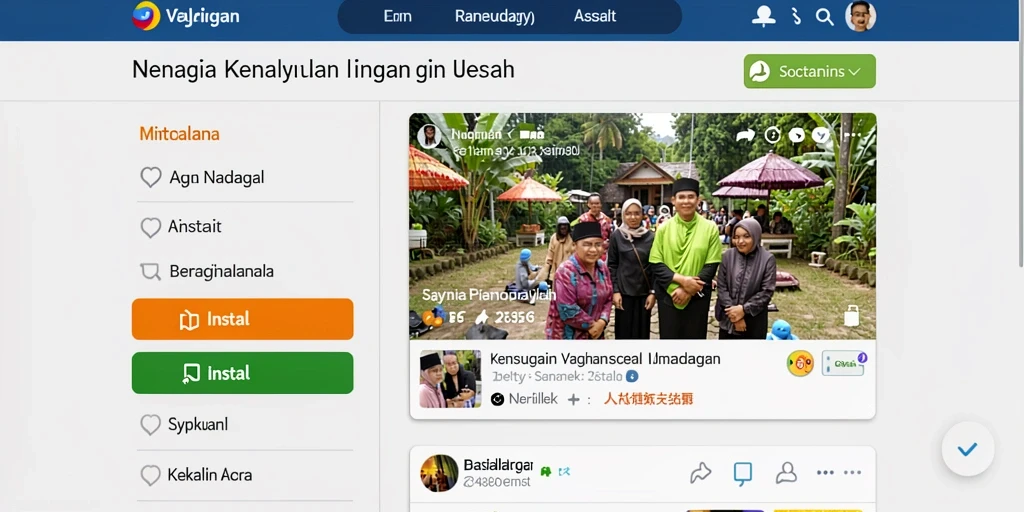 Tampilan antarmuka yang ramah pengguna.