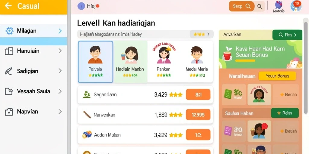 Menawarkan petualangan yang penuh warna.