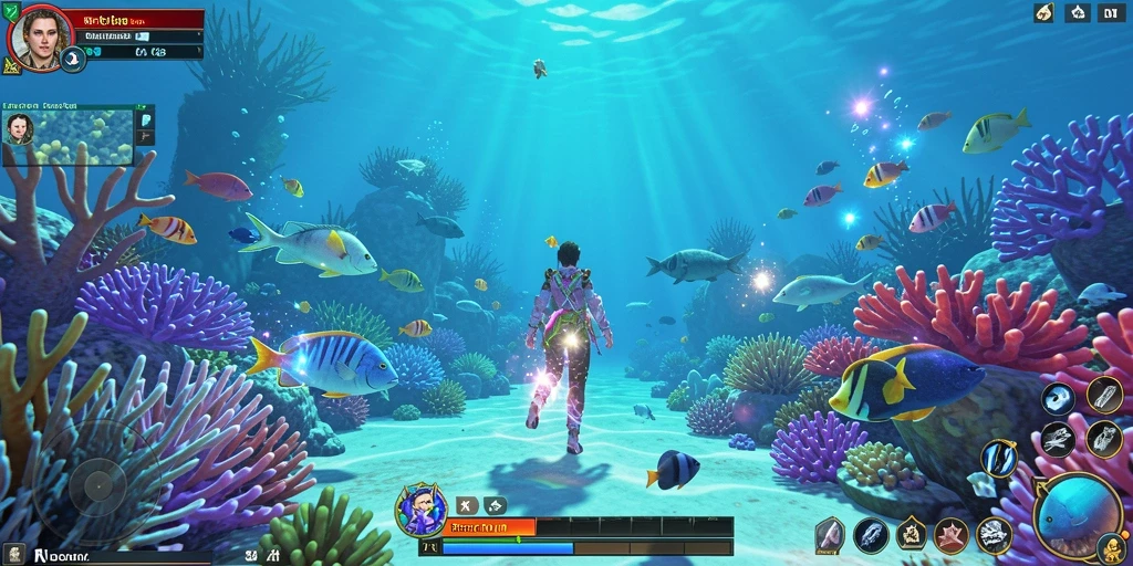 Tampilan awal game yang menarik dan user-friendly.