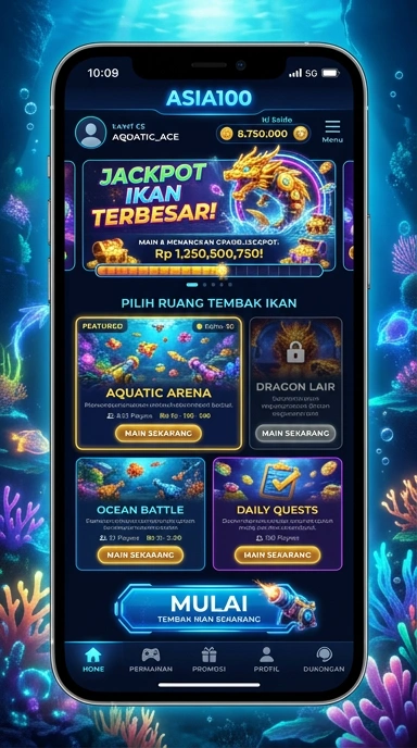 Cuplikan layar menu unduhan asia100 untuk perangkat Android